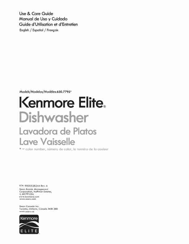 Kenmore Dishwasher 630_7793-page_pdf